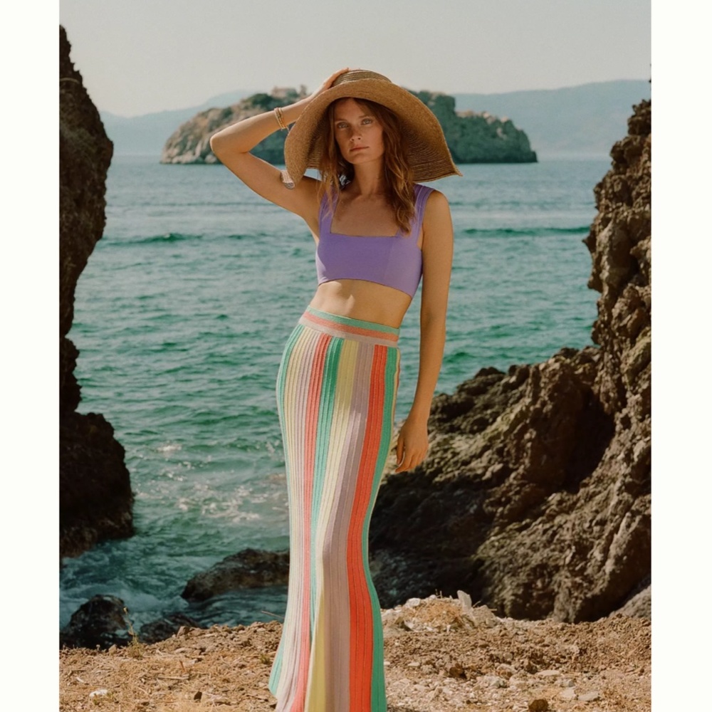 NWOT Striped Knit Maxi Skirt from Anthropologie